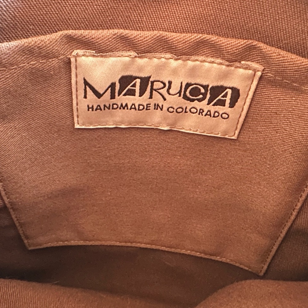 𝙎𝙊𝙇𝘿 MARUCA Peacock Noire Spree Bag Currently On Website but Sold Out! $135. - Picture 3 of 3